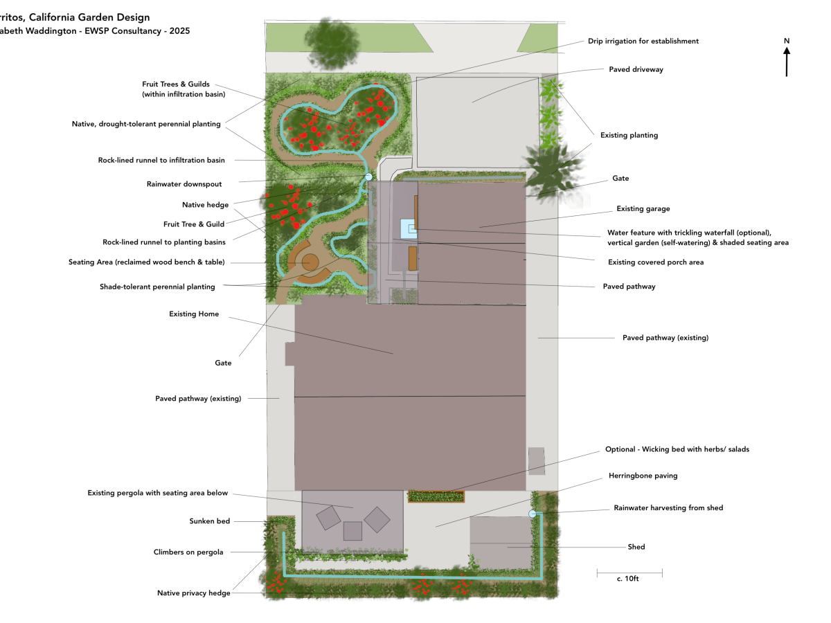 Cerritos, California Garden&nbsp;Design