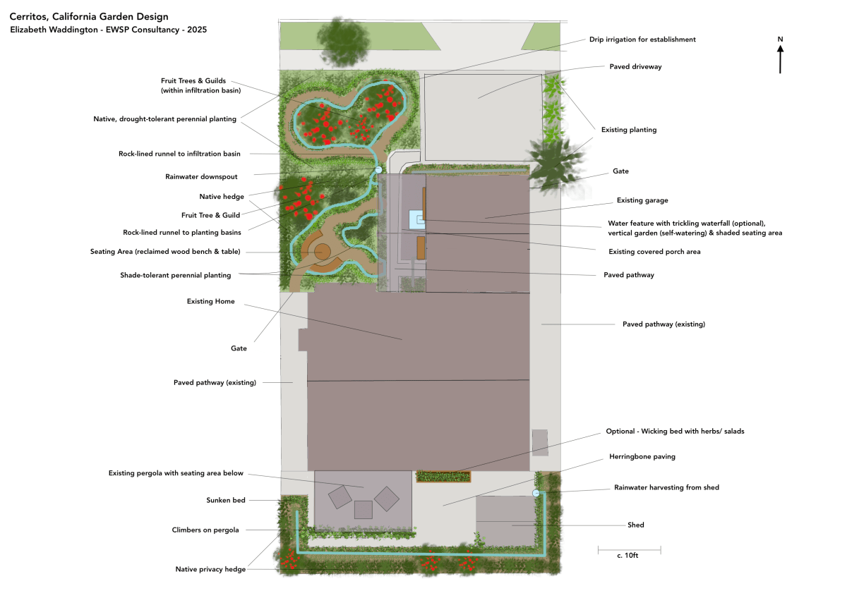 Cerritos, California Garden&nbsp;Design